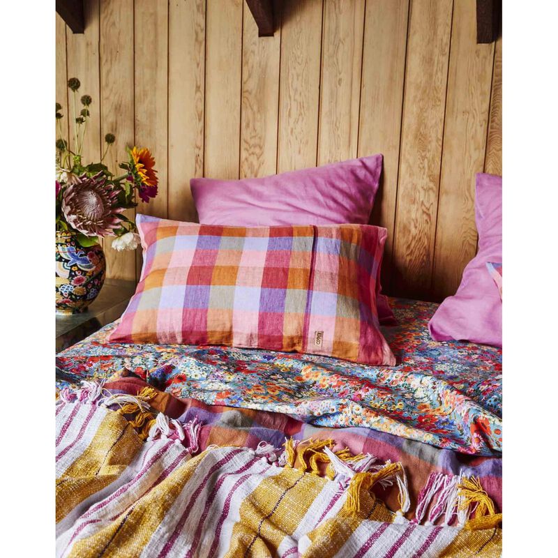 Kip&Co Tutti Frutti Linen Pillowcase image number 2